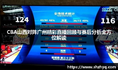 CBA山西对阵广州精彩直播回顾与赛后分析全方位解读