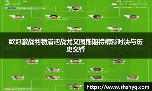 欧冠激战利物浦迎战尤文图斯期待精彩对决与历史交锋